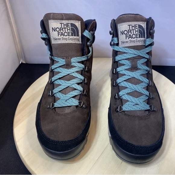 North Face Men Back To Berkeley IV Leather Waterproof Brown Hiking Boots 10.5 - Picture 7 of 10